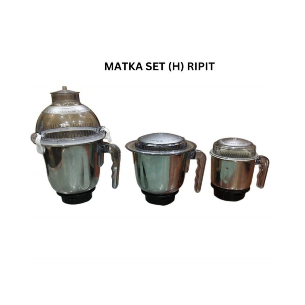 Matka Jar Set Heavy Duty 3 Pcs